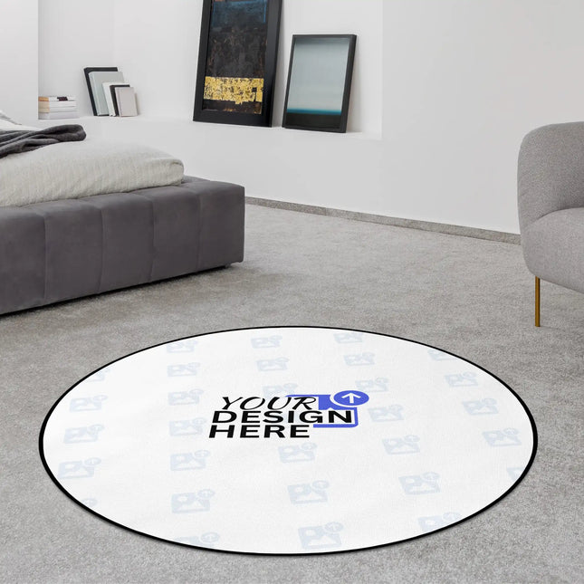 Alfombra redonda personalizada